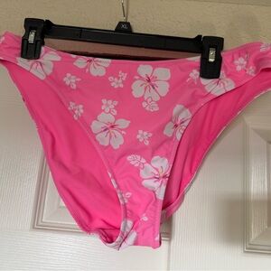 Pink Floral Women's Swim Bottom (NEW)